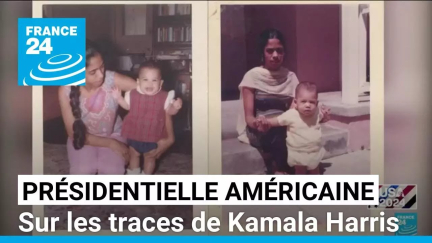 Présidentielle américaine : sur les traces de Kamala Harris • FRANCE 24