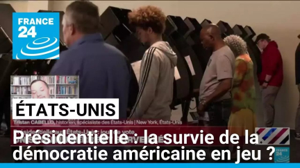 Présidentielle aux Etats-Unis : la survie de la démocratie américaine en jeu ? • FRANCE 24