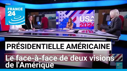 Présidentielle aux Etats-Unis : le face-à-face de deux visions de l'Amérique • FRANCE 24