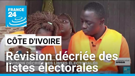 Présidentielle en Côte d'Ivoire : révision décriée des listes électorales • FRANCE 24