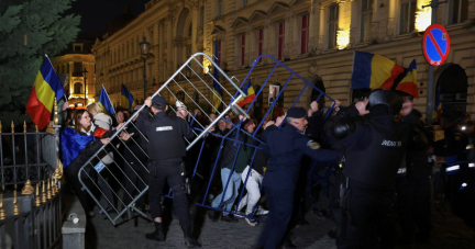 Présidentielle en Roumanie : la candidature de Calin Georgescu rejetée, affrontements entre manifestants et gendarmes