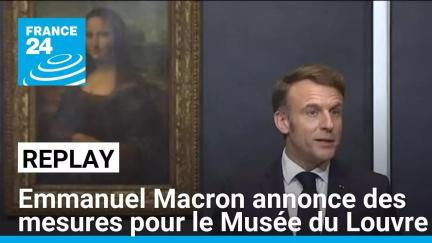 Prix du billet d'entrée, Joconde déplacée...Macron annonce des mesures pour le Musée du Louvre