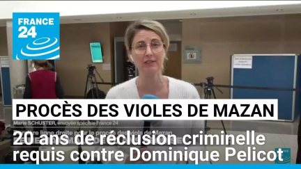 Procès des viols de Mazan : 20 ans de réclusion criminelle requis contre Dominique Pelicot