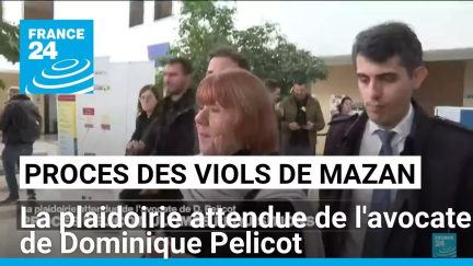 Procès des viols de Mazan : la plaidoirie attendue de l'avocate de Dominique Pelicot • FRANCE 24