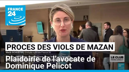 Procès des viols de Mazan : plaidoirie de l'avocate de Dominique Pelicot • FRANCE 24