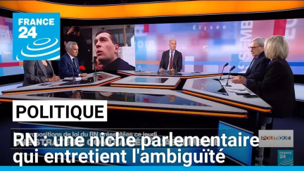 Propositions de loi du RN : entre stratégie contrariée et ambiguïté des positions • FRANCE 24