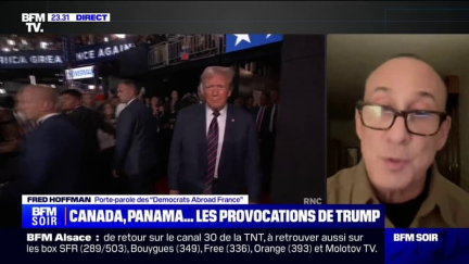 Provocations diplomatiques de Donald Trump: "C'est pour semer le chaos", affirme Fred Hoffman (Democrats Abroad France)