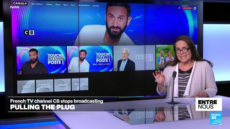 Pulling the plug: Why has French TV channel C8 stopped broadcasting?