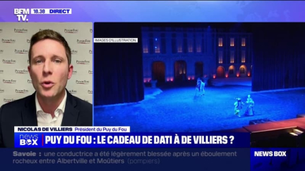 Puy du Fou accessible avec le Pass Culture: "Il faut d'abord voir nos spectacles avant de les critiquer", défend Nicolas de Villiers