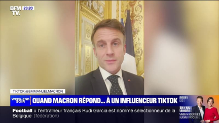 Quand Macron répond... à un influenceur TikTok - 24/01