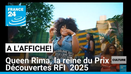 Queen Rima, la reine du Prix Découvertes RFI  2025 • FRANCE 24