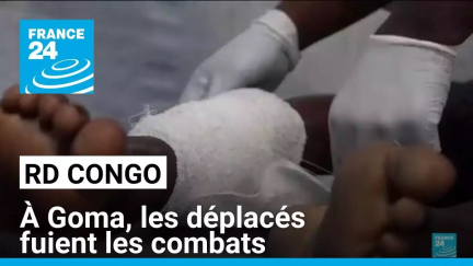 RD Congo : à Goma, les déplacés fuient les combats • FRANCE 24