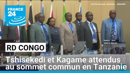 RD Congo : Félix Tshisekedi et Paul Kagame attendus au sommet commun en Tanzanie • FRANCE 24