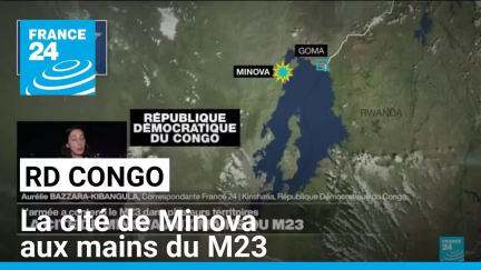 RD Congo : la cité de Minova aux mains du M23 • FRANCE 24