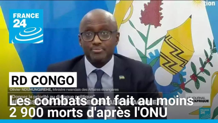 RD Congo : les combats ont fait au moins 2 900 morts d'après l'ONU • FRANCE 24