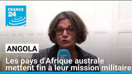 RD Congo : les pays d'Afrique australe mettent fin à leur mission militaire • FRANCE 24