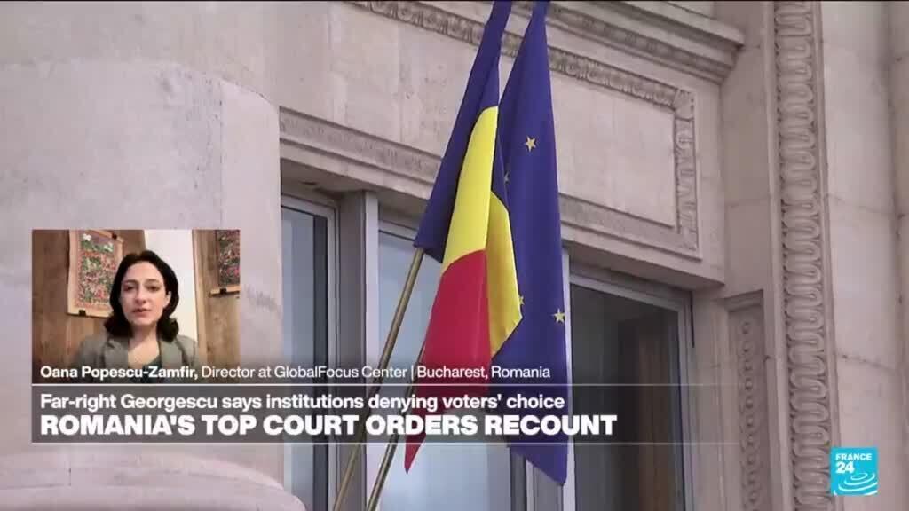 Recount order, TikTok claims throw Romania election into chaos