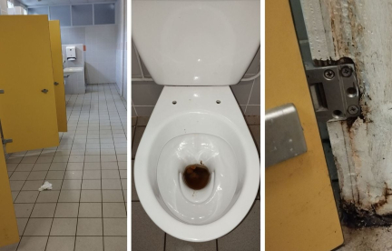 Rennes : « On se bouche le nez »… Ces parents désinfectent les toilettes de l’école