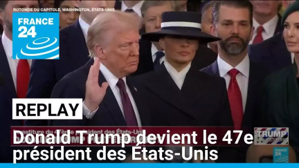 REPLAY - Donald Trump prête serment et devient le 47e président des États-Unis • FRANCE 24