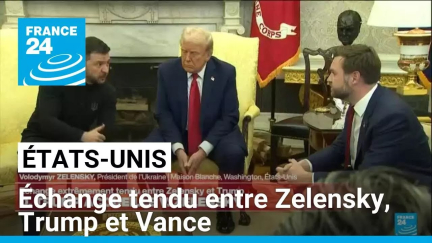 REPLAY - Incroyable échange entre Zelensky, Trump et Vance dans le Bureau ovale • FRANCE 24