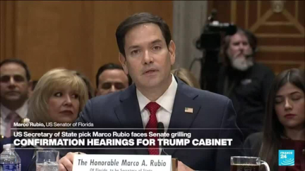 Replay: US Secretary of State pick Marco Rubio faces Senate grilling