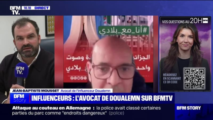 Rétention administrative de l'influenceur algérien Doualemn: "Il verra sa situation réexaminée dans quelques semaines", indique son avocat