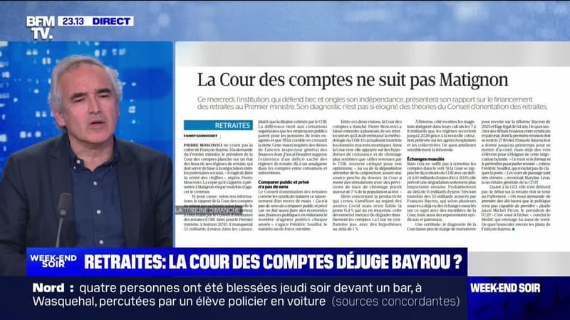 Retraites : la Cour des comptes déjuge Bayrou ? - 15/02