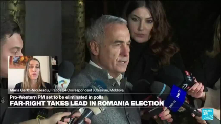 Romania in shock after far-right populist enters presidential election's runoff