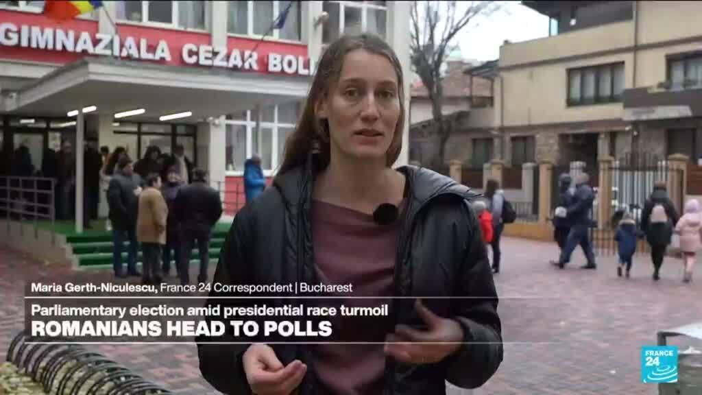 Romanians head to the polls in parliamentary elections amid political turmoil