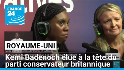 Royaume-Uni : Kemi Badenoch élue à la tête du parti conservateur britannique • FRANCE 24