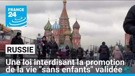 Russie : la chambre haute approuve une loi interdisant la promotion de la vie "sans enfants"