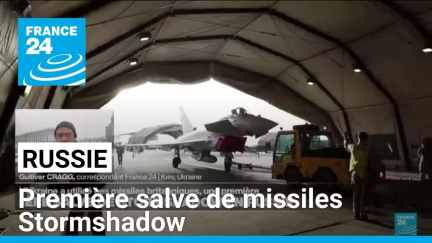 Russie : première salve de missiles Stormshadow • FRANCE 24