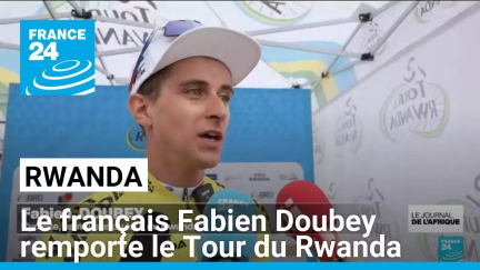 Rwanda : le français Fabien Doubey remporte le Tour du Rwanda • FRANCE 24