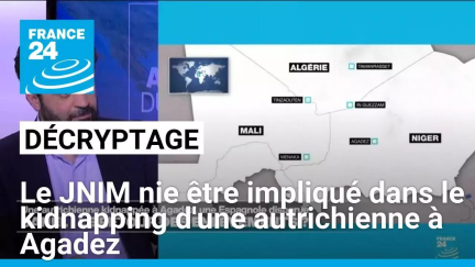 Sahel : une Autrichienne kidnappée à Agadez, le JNIM nie être impliqué • FRANCE 24