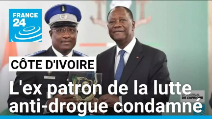 Scandale en Côte d'Ivoire : l'ex patron de la lutte anti-drogue condamné pour détournement