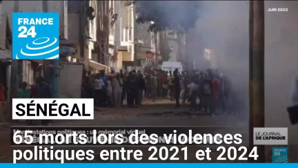 Sénégal : 65 personnes tuées lors des violences politiques entre 2021 et 2024, selon un collectif