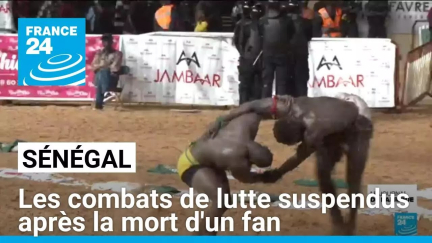 Sénégal : les combats de lutte suspendus dans le pays • FRANCE 24