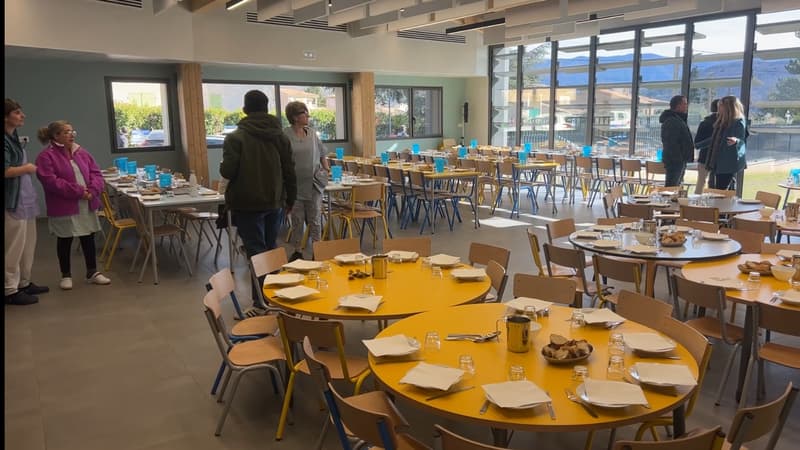 Sisteron: dans le quartier du Thor, les élèves bénéficient d'une nouvelle cantine