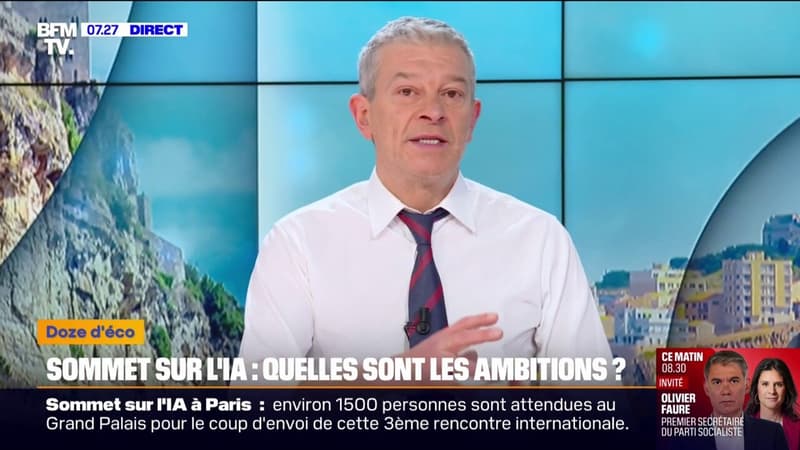 Sommet mondial de l'IA: la France veut prendre sa place face à la Chine et les États-Unis