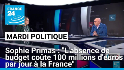 Sophie Primas : "L'absence de budget coûte 100 millions d'euros par jour à la France"