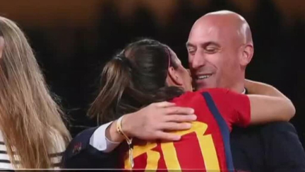 Spain's ex-football chief Luis Rubiales fined more than 10,000 euros for unsolicited kiss of player