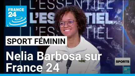 Sport féminin : la vice-championne paralympique Nelia Barbosa sur France 24 • FRANCE 24