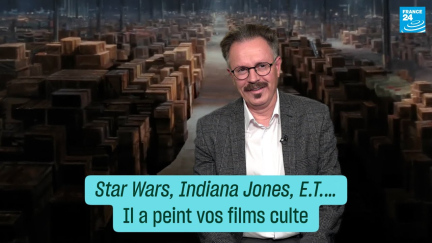 Star Wars, Indiana Jones, E.T… Il a peint vos films culte • FRANCE 24