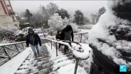 Storm Caetano causes disruption in France, most of which is under snow, ice and wind alerts