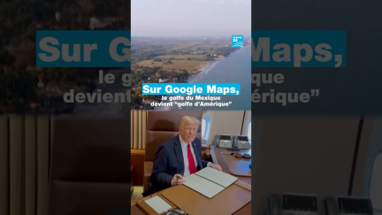 Sur Google Maps, le golfe du Mexique devient "golfe d'Amérique"• FRANCE 24