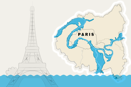 Sur la Seine, un nouvel aménagement pour atténuer les inondations redoutées