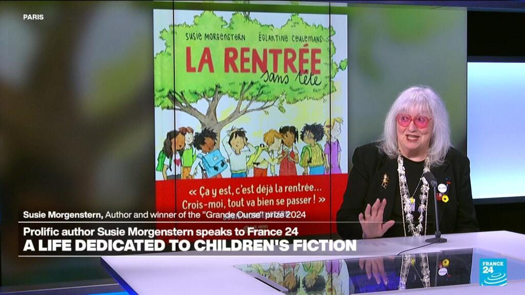 Susie Morgenstern, the American star of French kids' fiction