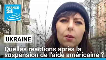 Suspension de l'aide américaine à Kiev : quelles réactions en Ukraine ? • FRANCE 24