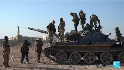 Syrian insurgents capture central city of Hama in severe setback to the Syrian president