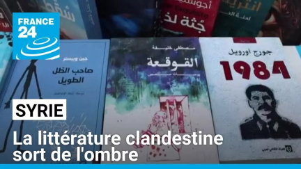 Syrie : après la chute d'Assad, la littérature clandestine sort de l'ombre • FRANCE 24